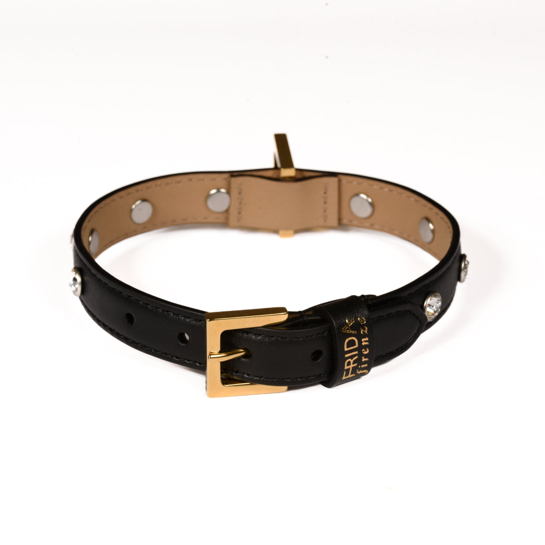 Swarovski Collar Black