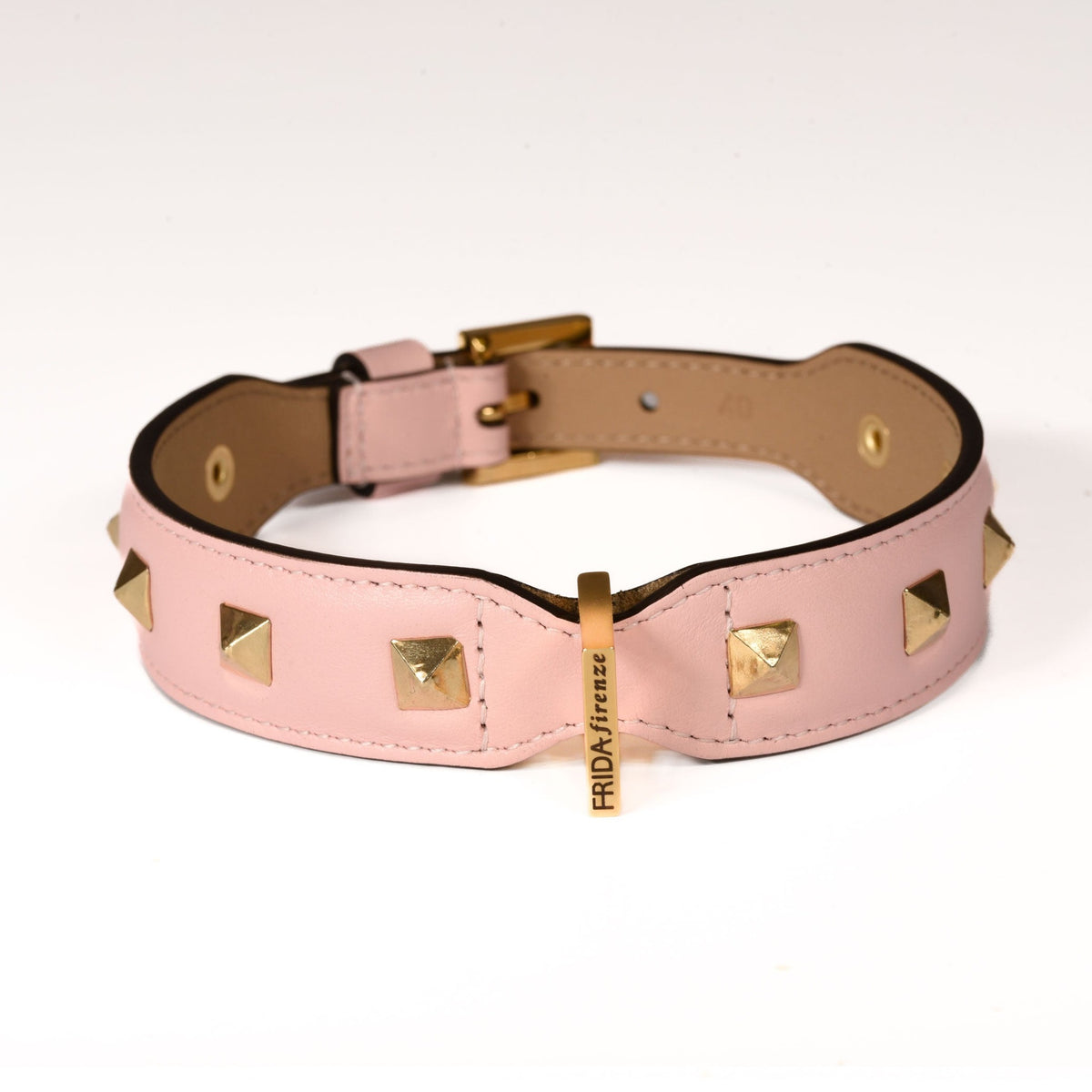 Pyramid Collar Pink